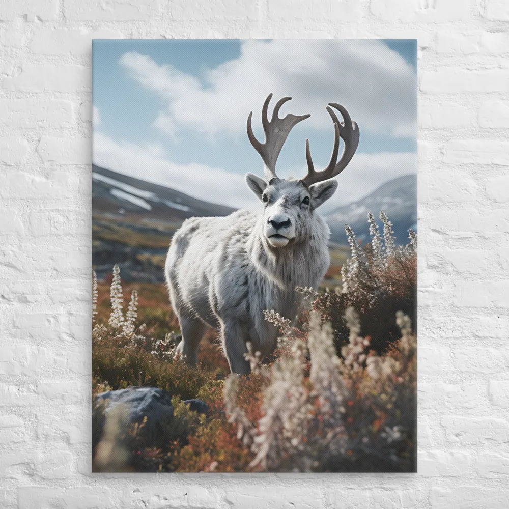 Majestic Harmony: The Reindeer in Nature | Canvas | 30″×40″