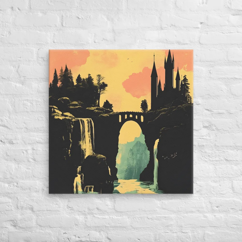 The Enchanted Bridge | Canvas | 28″×28″