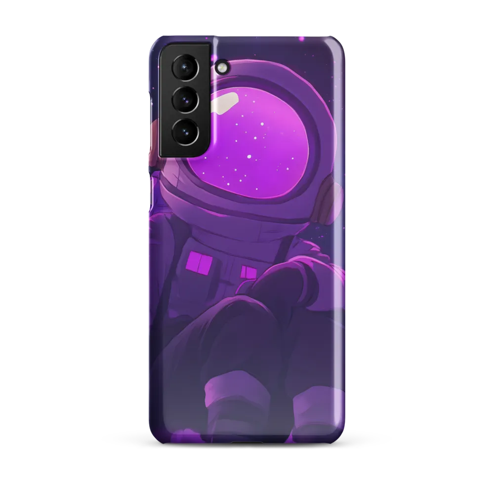 Contemplation in Cosmic Dreams | Phone Case |  S21 Plus | Snap Case | Glossy