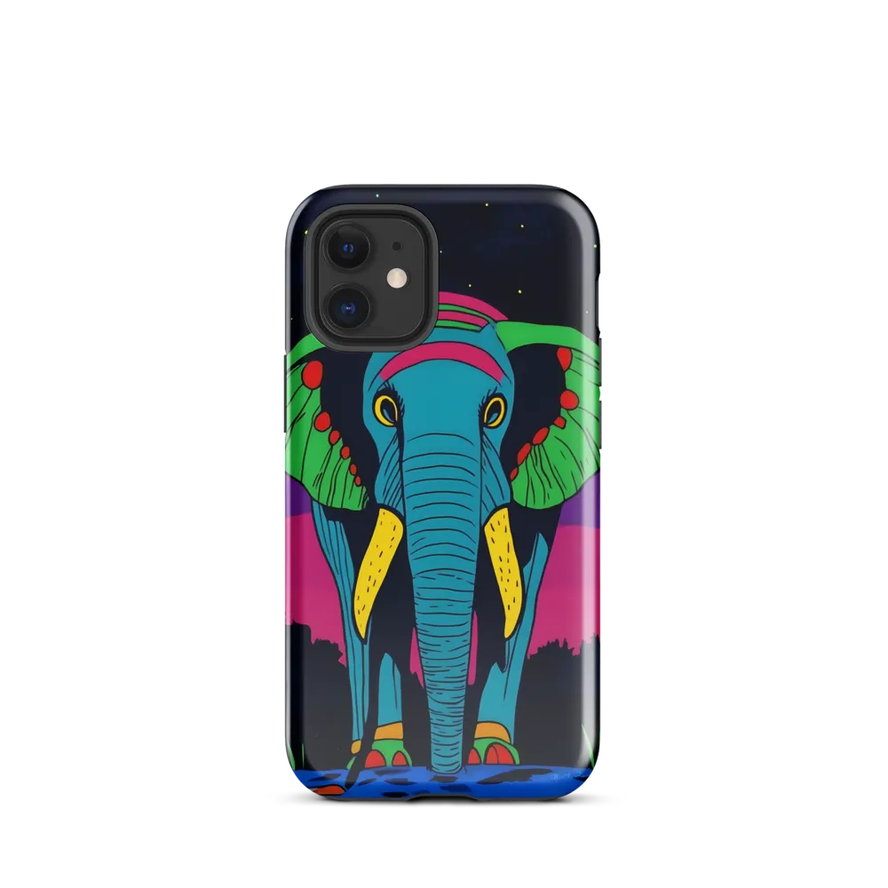 Whimsical Majesty: The Vibrant Elephant