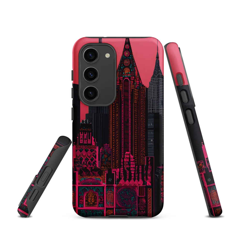 Urban Vibrance: A Digital Exploration of Skyscrapers
