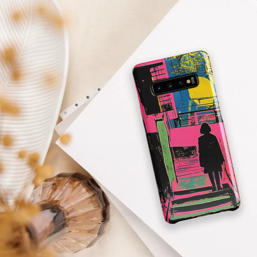 Ascend Through Color: A Pop Art Journey | Phone Case |  S10 Plus | Snap Case | Glossy