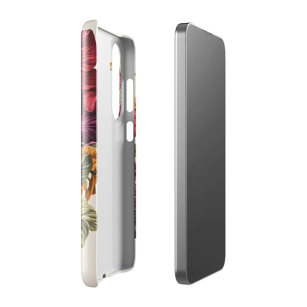 Floral Symphony in Color | Phone Case |  S24 Plus | Snap Case | Glossy