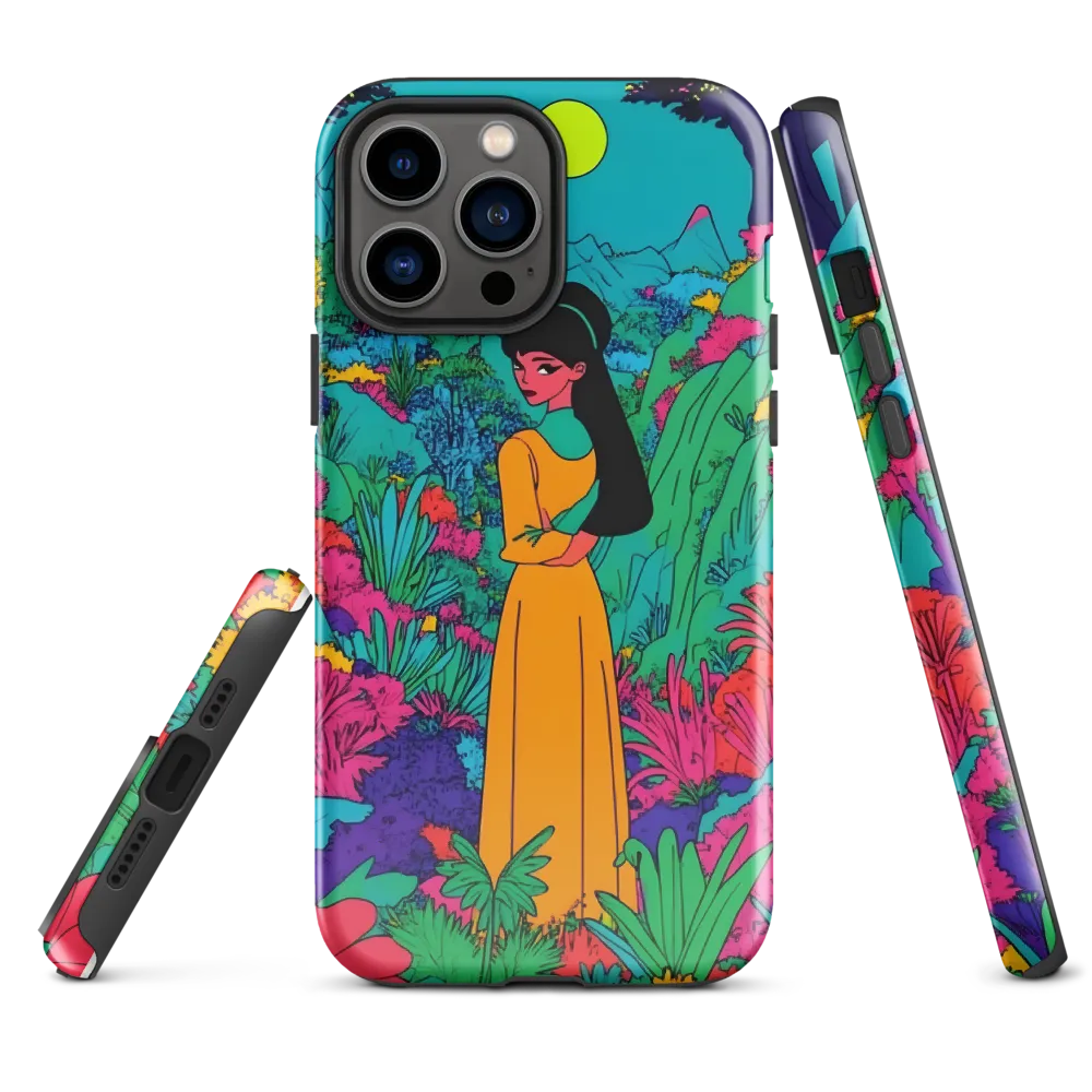 Ethereal Serenity in a Psychedelic Landscape