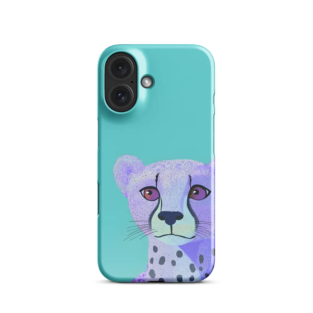 Curious Cheetah | Phone Case |  16 | Snap Case | Glossy