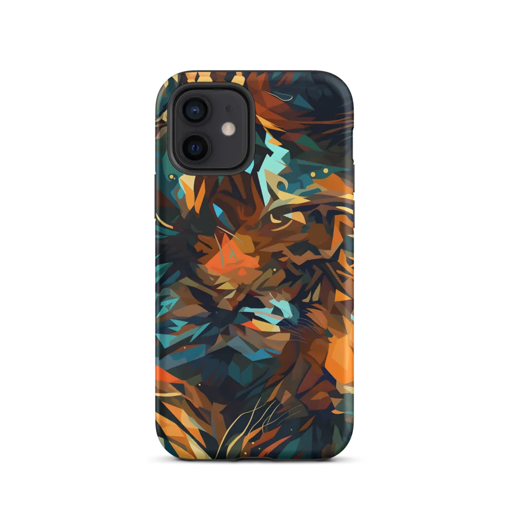 Wild Symphony: Abstract Tigers | Phone Case