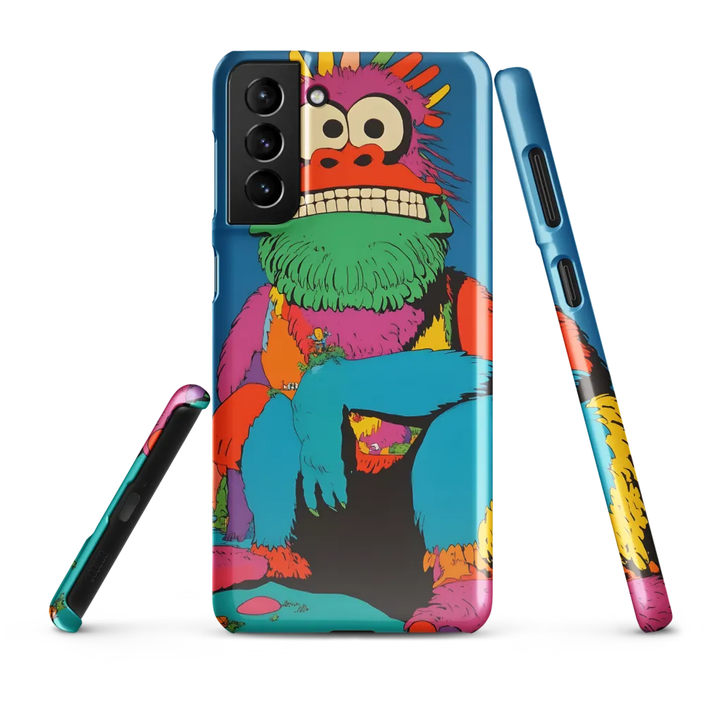 Whimsical Giant: A Playful Monster Encounter