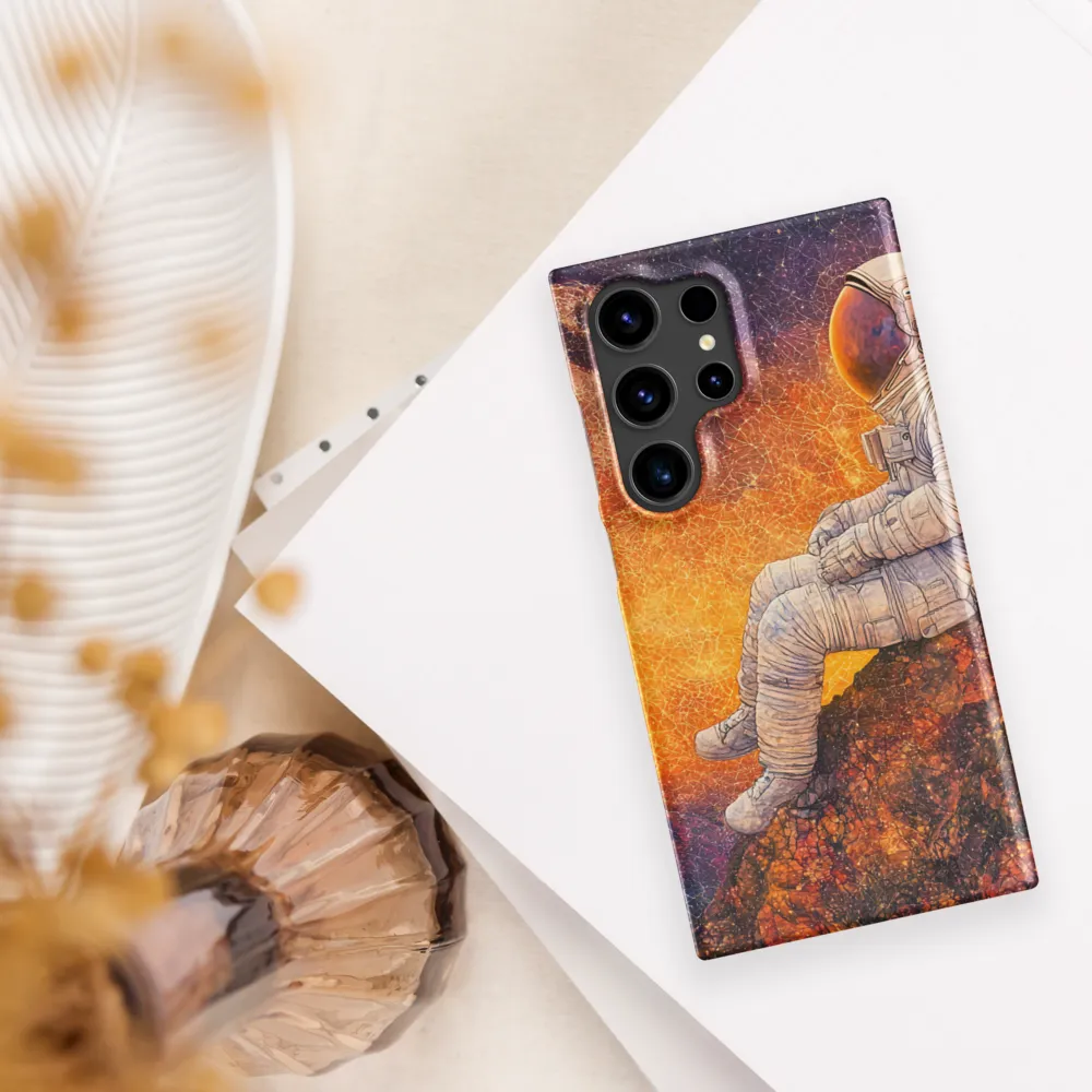 Cosmic Contemplation | Phone Case |  S24 Ultra | Snap Case | Matte