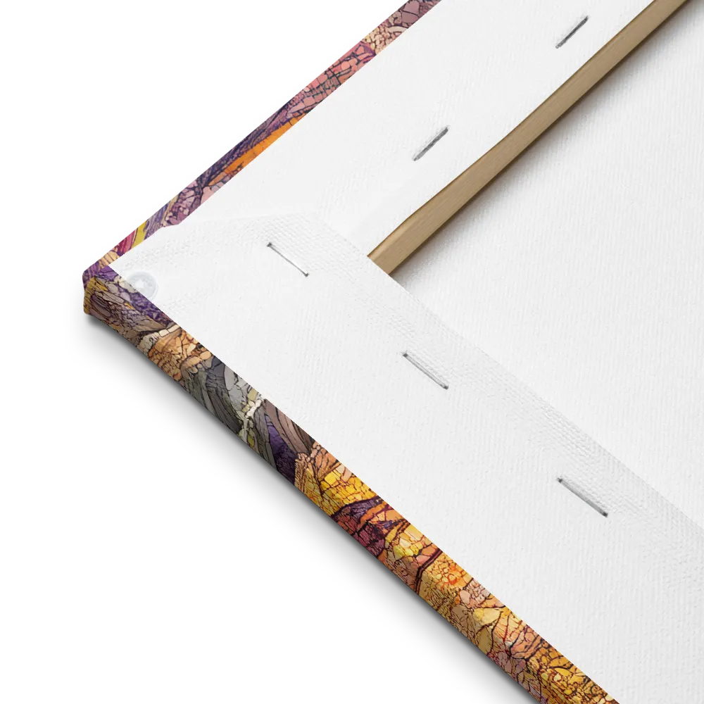 Whispers of the Frosted Meadow | Thin Canvas | 12″×12″