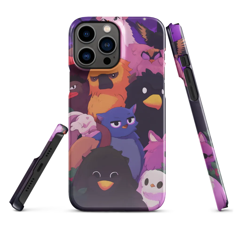 Whimsical Avian Gathering