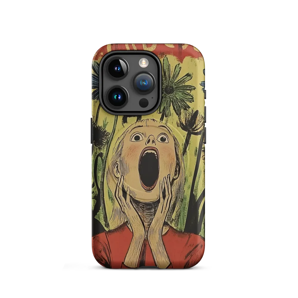 The Echo of Panic | Phone Case |  15 Pro | MagSafe® Tough Case | Matte