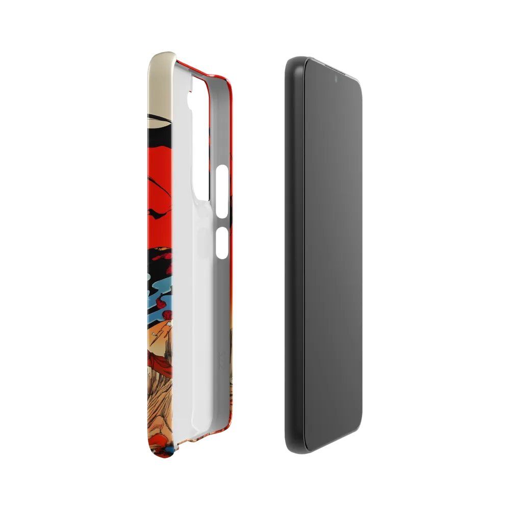 Flight of the Spirit | Phone Case |  S22 | Snap Case | Glossy