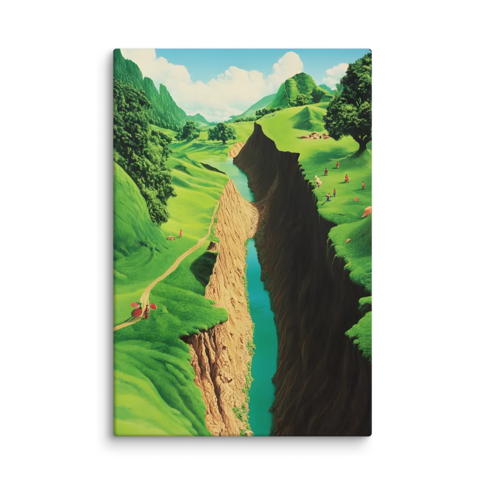 Chasm of Tranquility | Canvas | 32″×48″