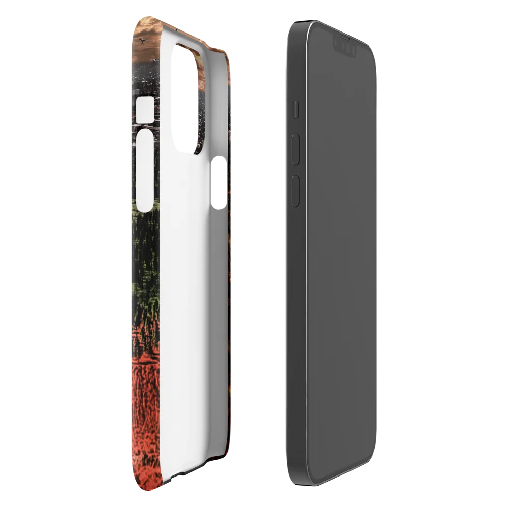Harmony and Dissonance: A Landscape of Contrasts | Phone Case |  13 Pro Max | Snap Case | Glossy