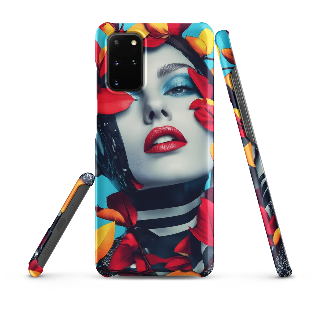 Futuristic Fusion: Nature Meets Technology | Phone Case |  S20 Plus | Snap Case | Matte