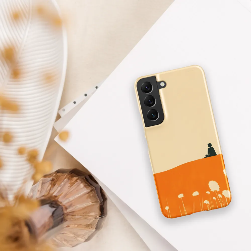 Quiet Contemplation | Phone Case |  S22 | Snap Case | Matte