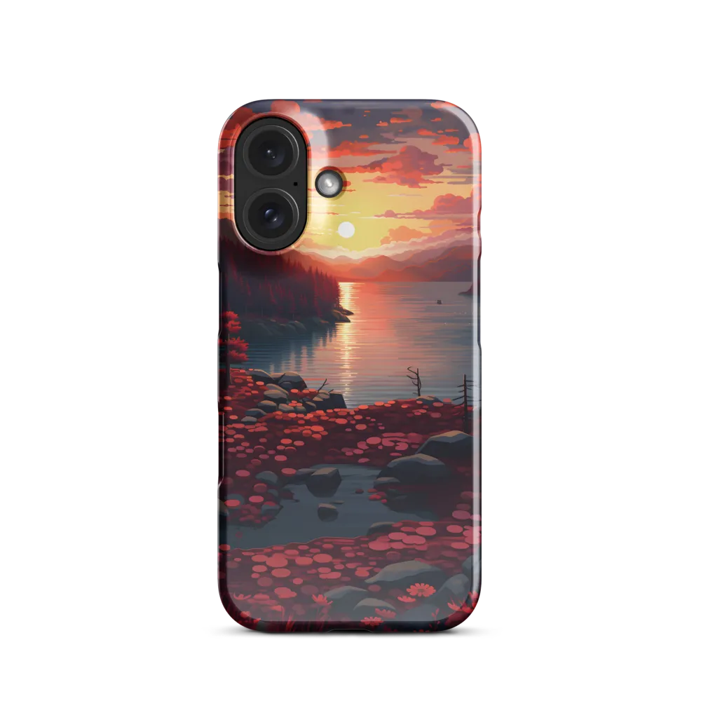 Serenity at Dusk | Phone Case |  16 | Snap Case | Glossy