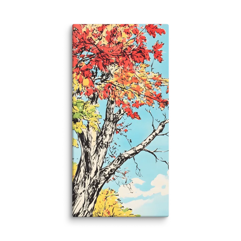 Autumn's Embrace | Canvas | 24″×48″