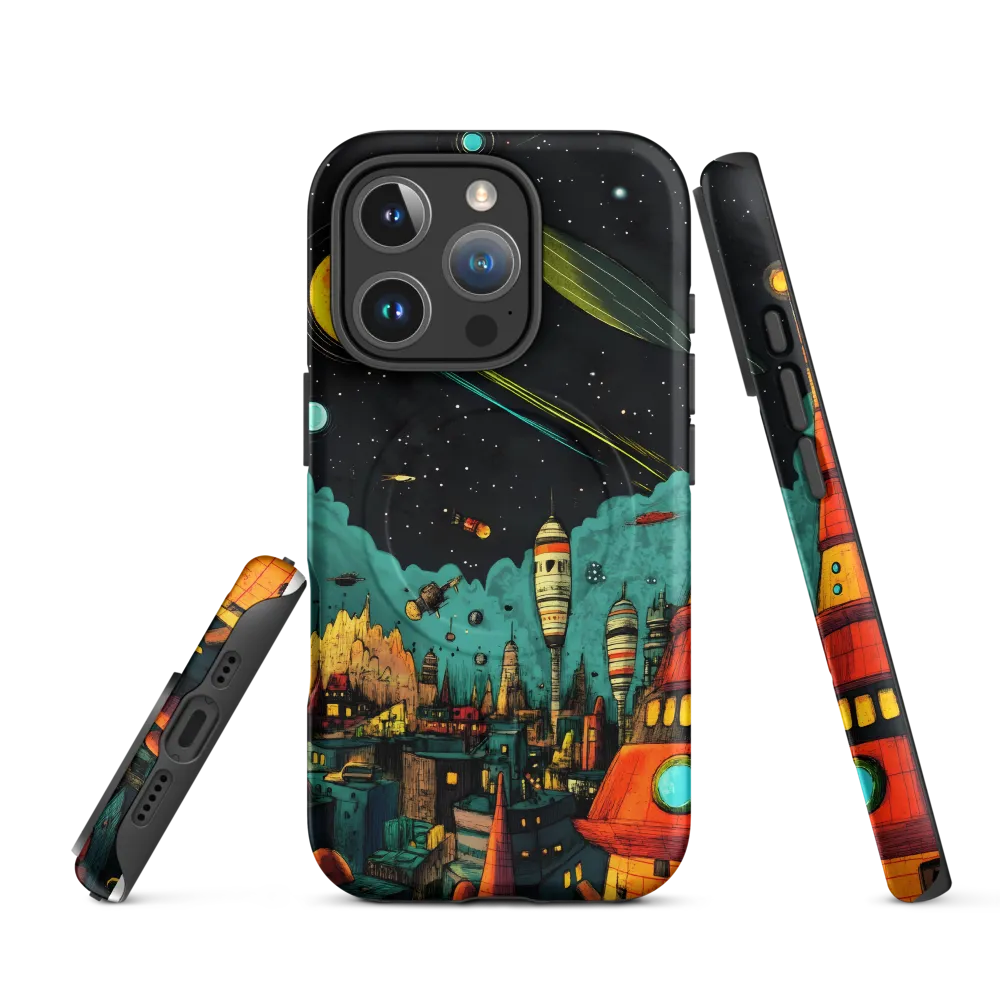 Galactic Cityscape: A Journey Through Imagination