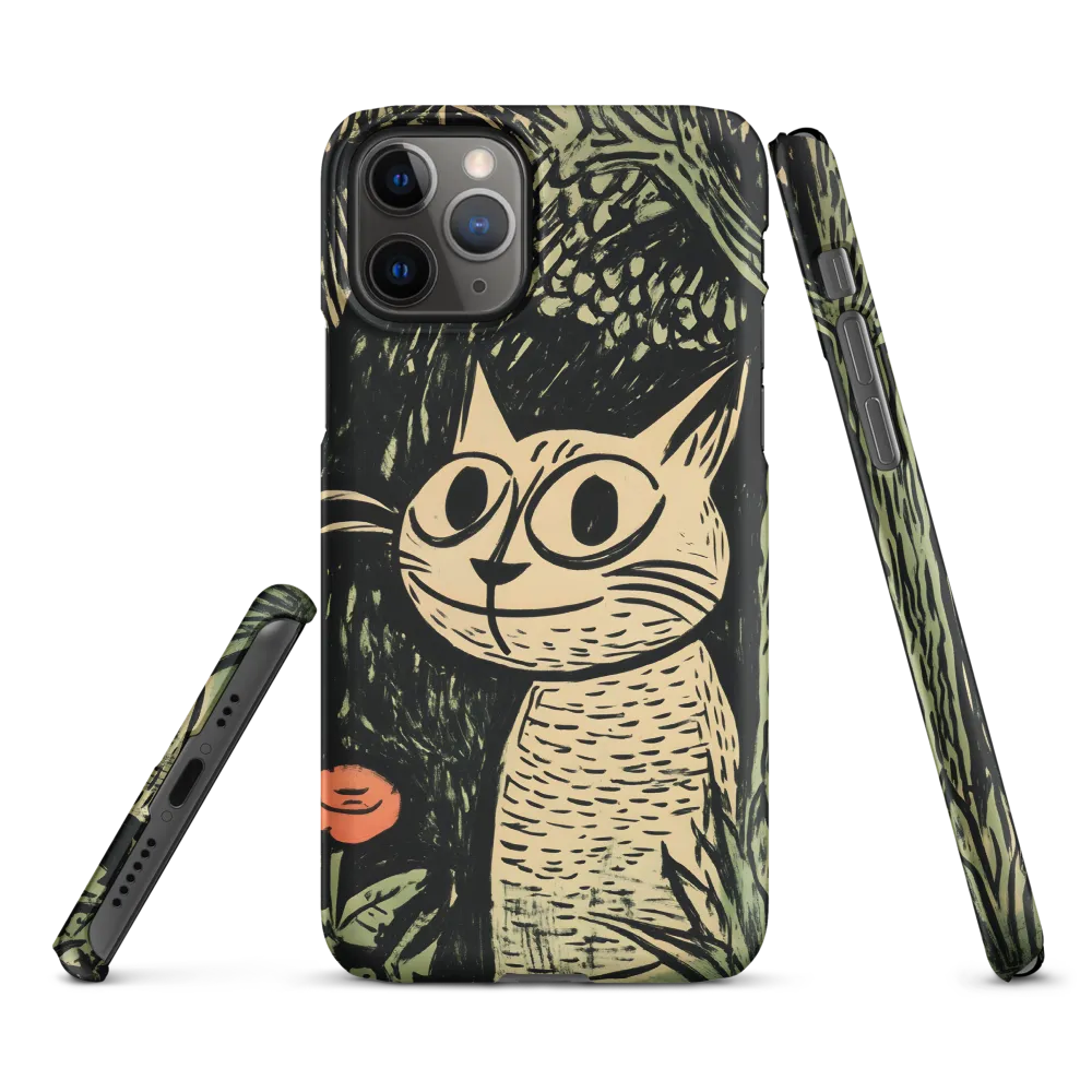 Whimsical Cat in the Forest