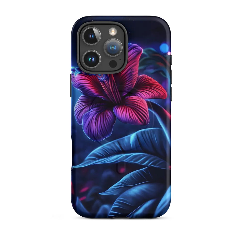 Illuminated Serenity: The Surreal Blossom