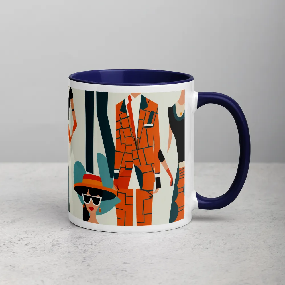 Chic Figures in Pop Art