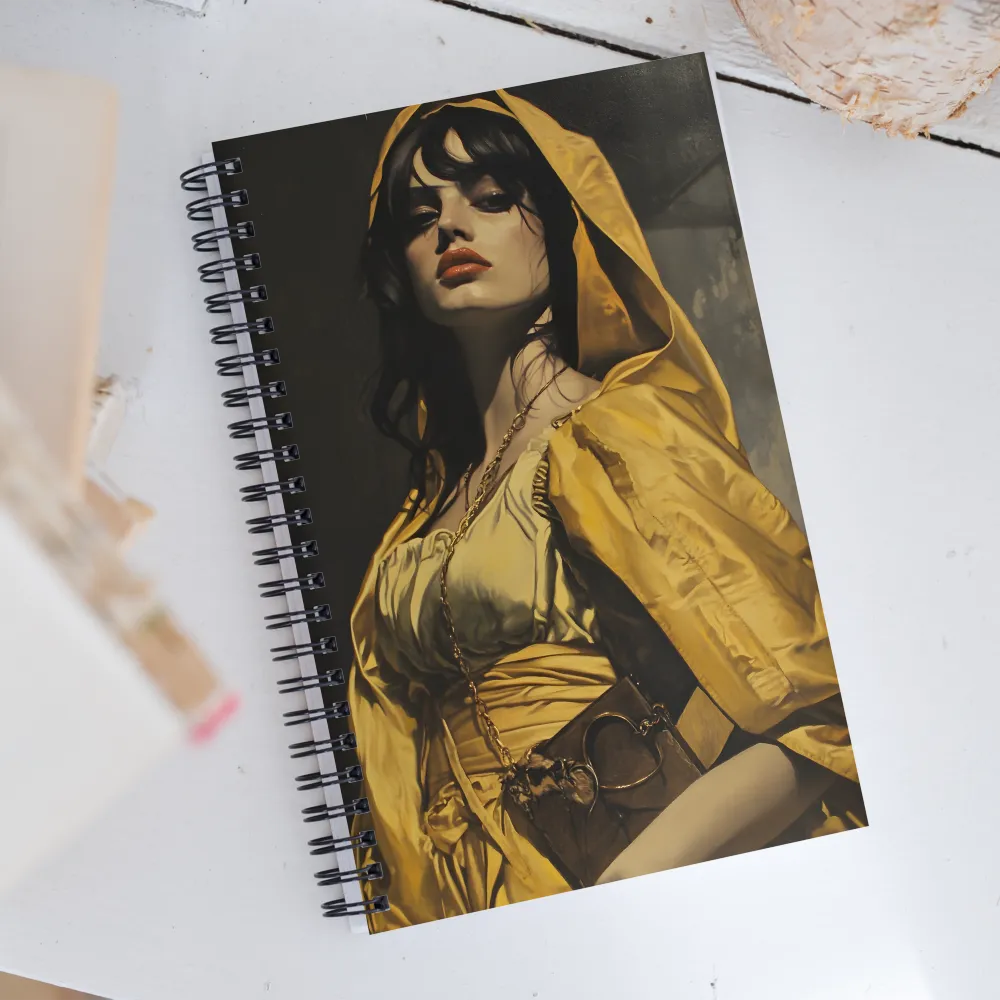 Veiled Confidence | Spiral Notebook