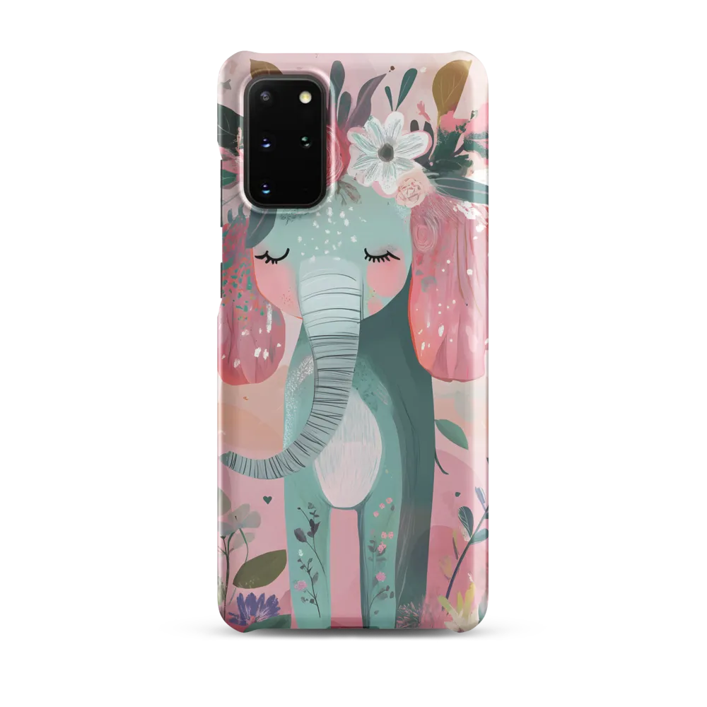 Whimsical Elephant in Bloom