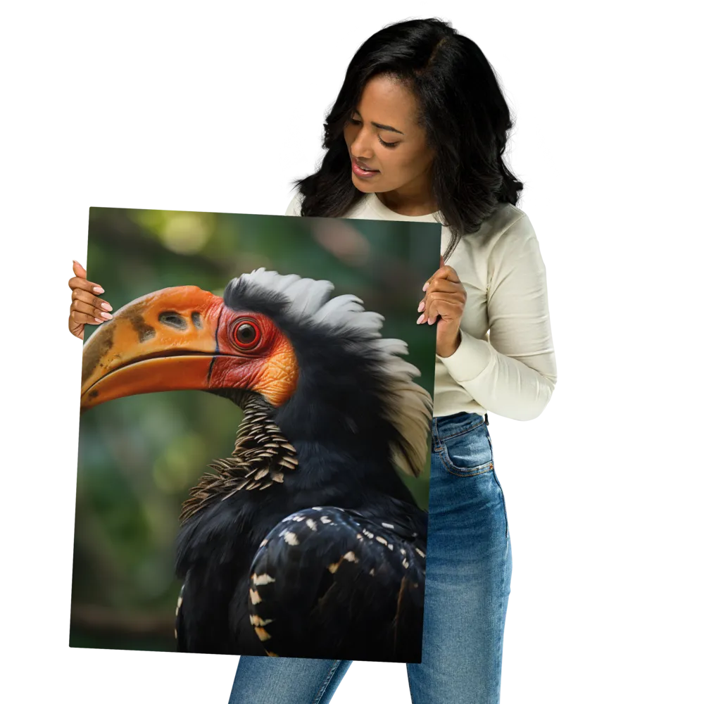Majesty of the Hornbill | Metal Print | 16″×20″