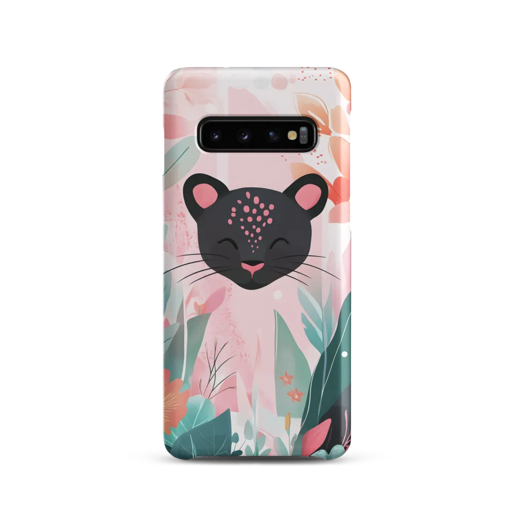 Whimsical Panther in Bloom
