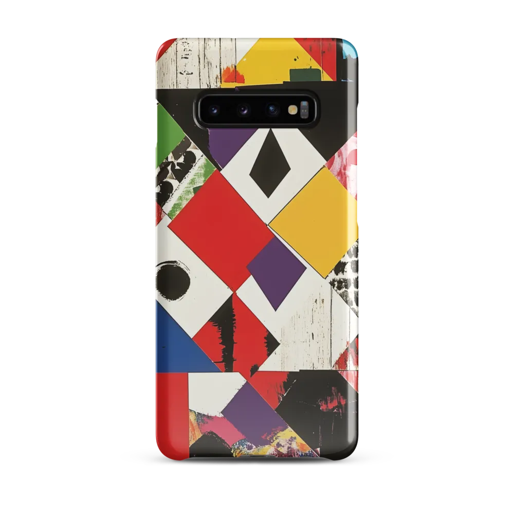 Energizing Geometry | Phone Case |  S10 Plus | Snap Case | Glossy