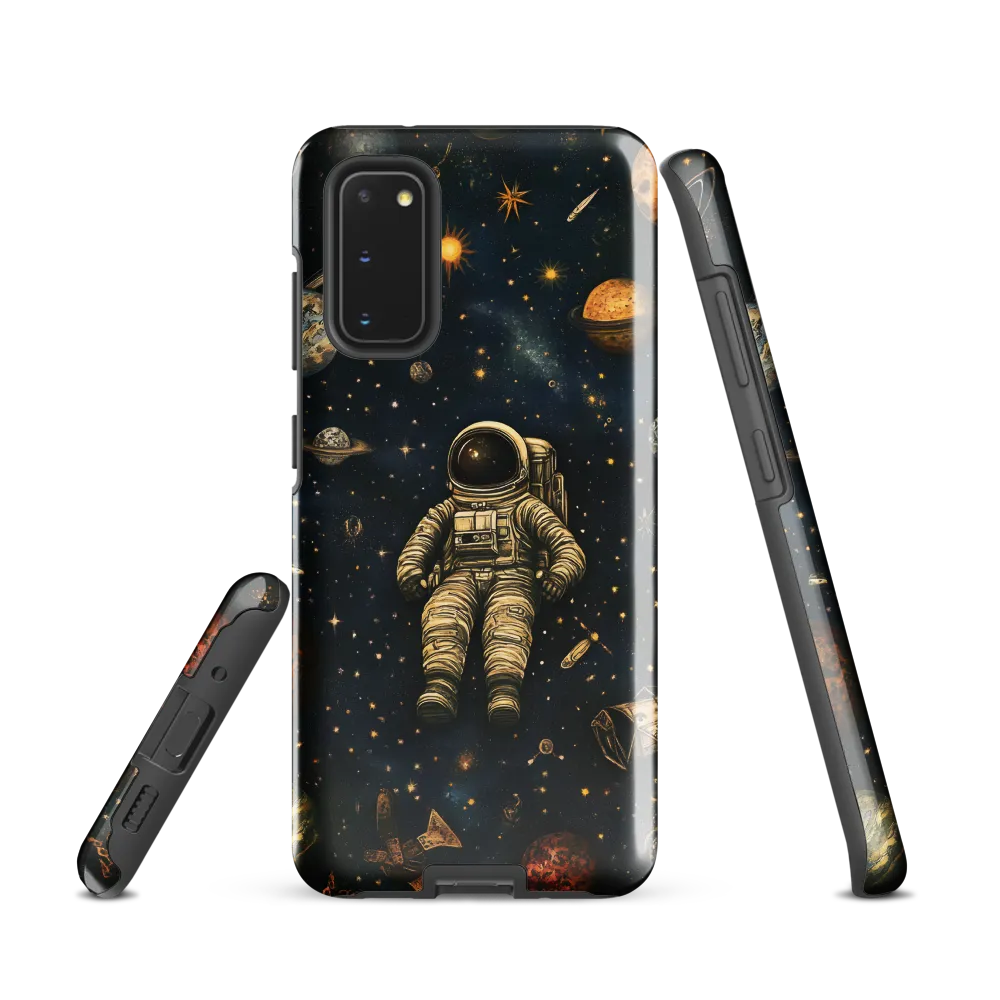 Cosmic Voyage: An Astronaut's Solitude