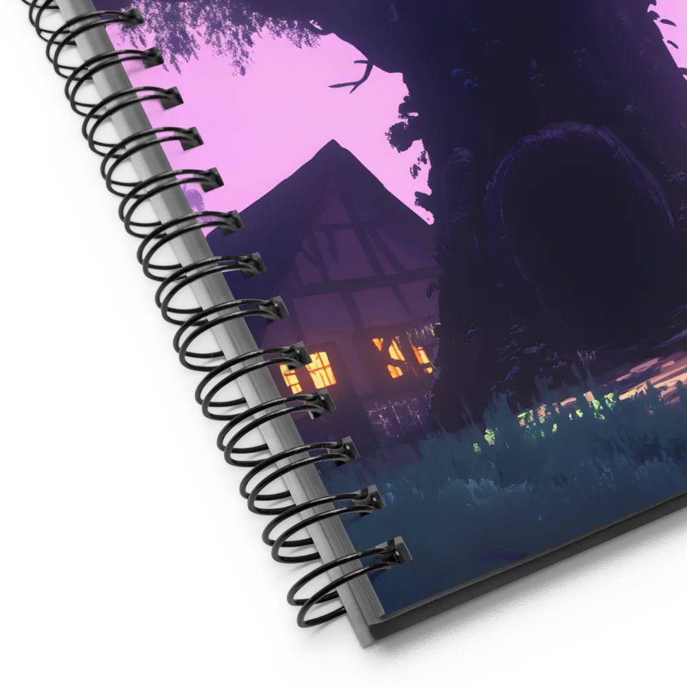 The Enchanted Hollow | Spiral Notebook