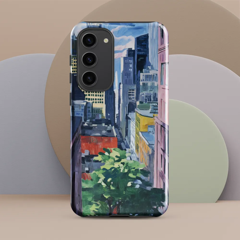 Urban Symphony: A Cityscape in Color