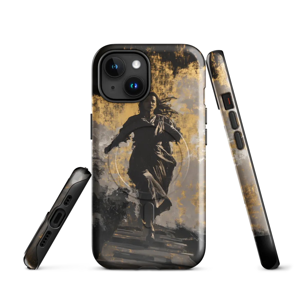 The Golden Escape | Phone Case |  15 | MagSafe® Tough Case | Glossy