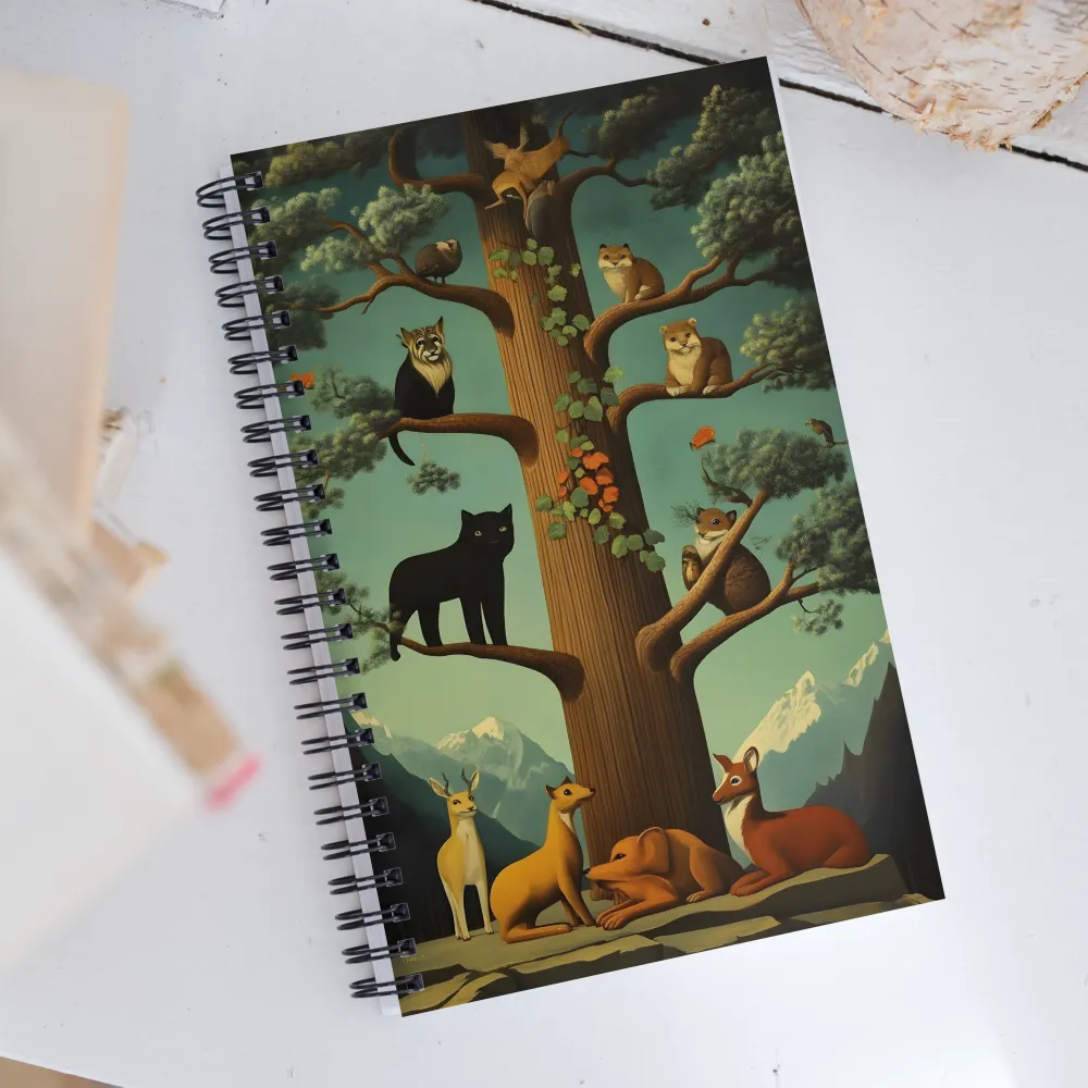 Harmony in the Canopy | Spiral Notebook