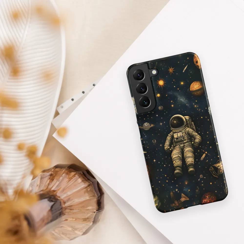 Cosmic Voyage: An Astronaut's Solitude