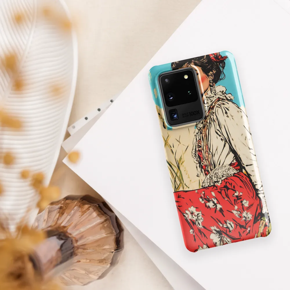 Graceful Elegance in a Natural Setting | Phone Case |  S20 Ultra | Snap Case | Glossy
