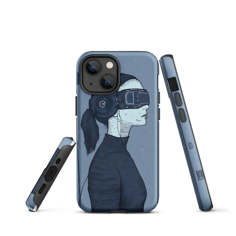 Profile in Virtual Blue