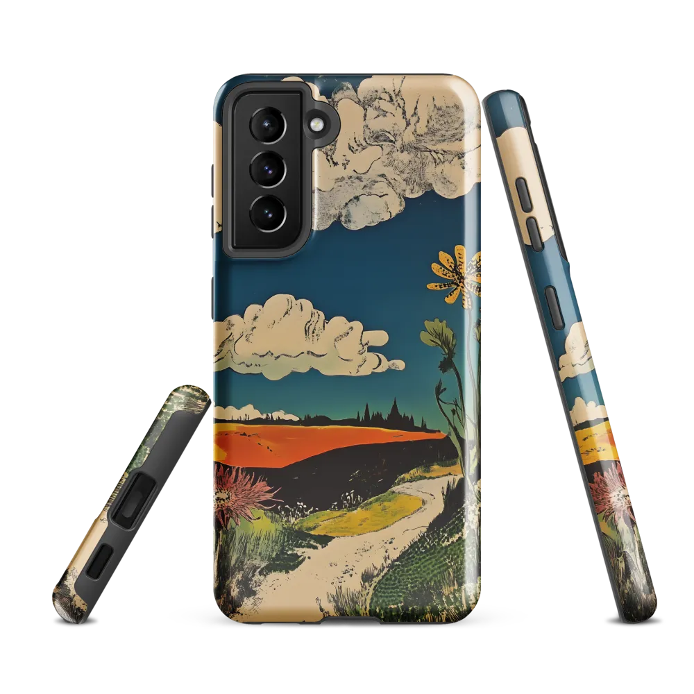 Surreal Blooming Landscape
