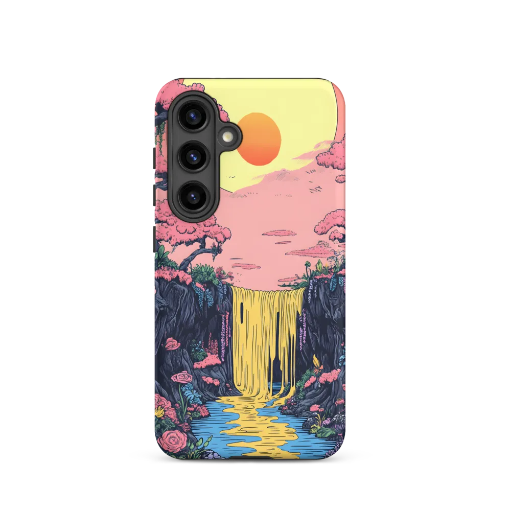 Ethereal Cascade of Blossoms
