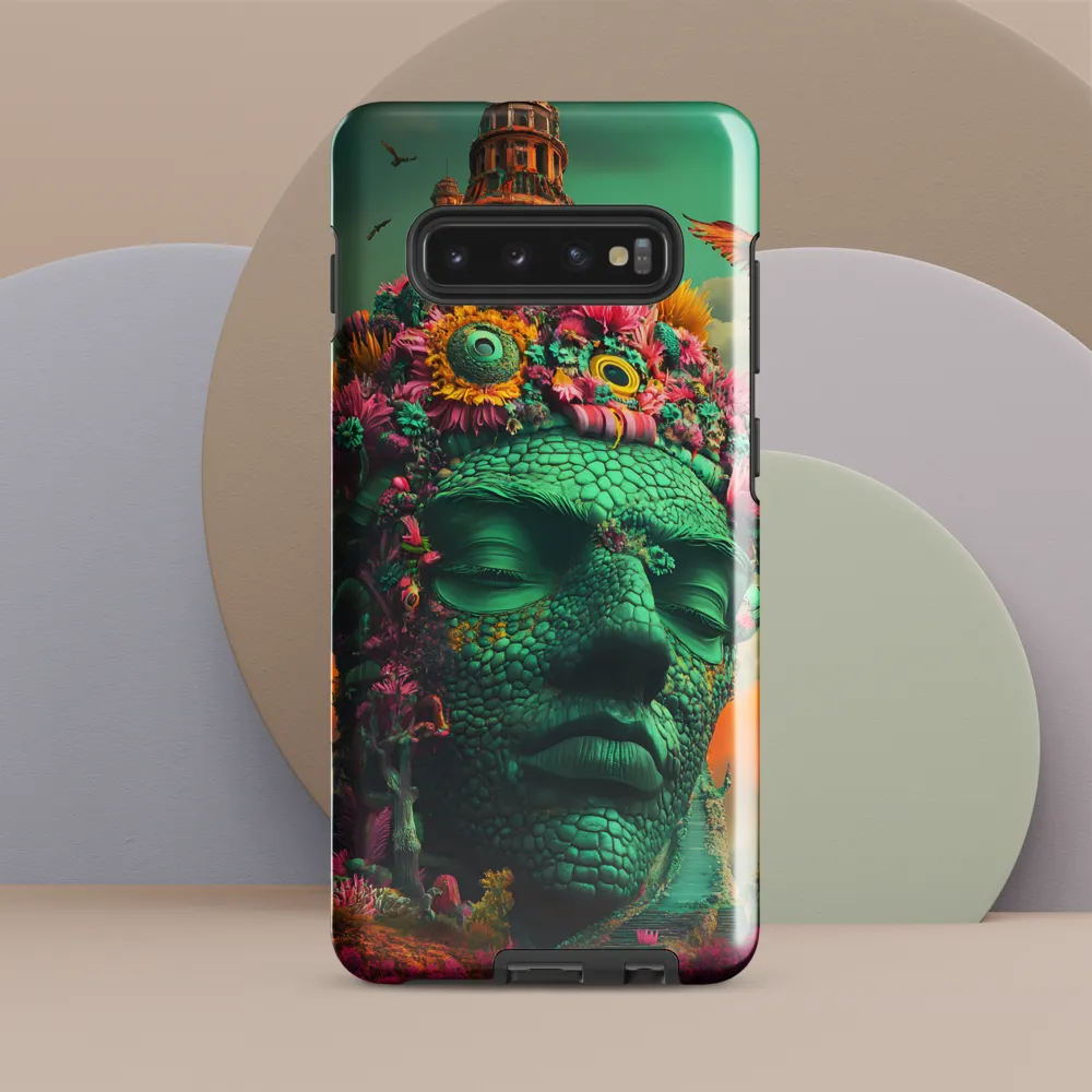 The Serene Colossus | Phone Case |  S10 Plus | Tough Case | Glossy