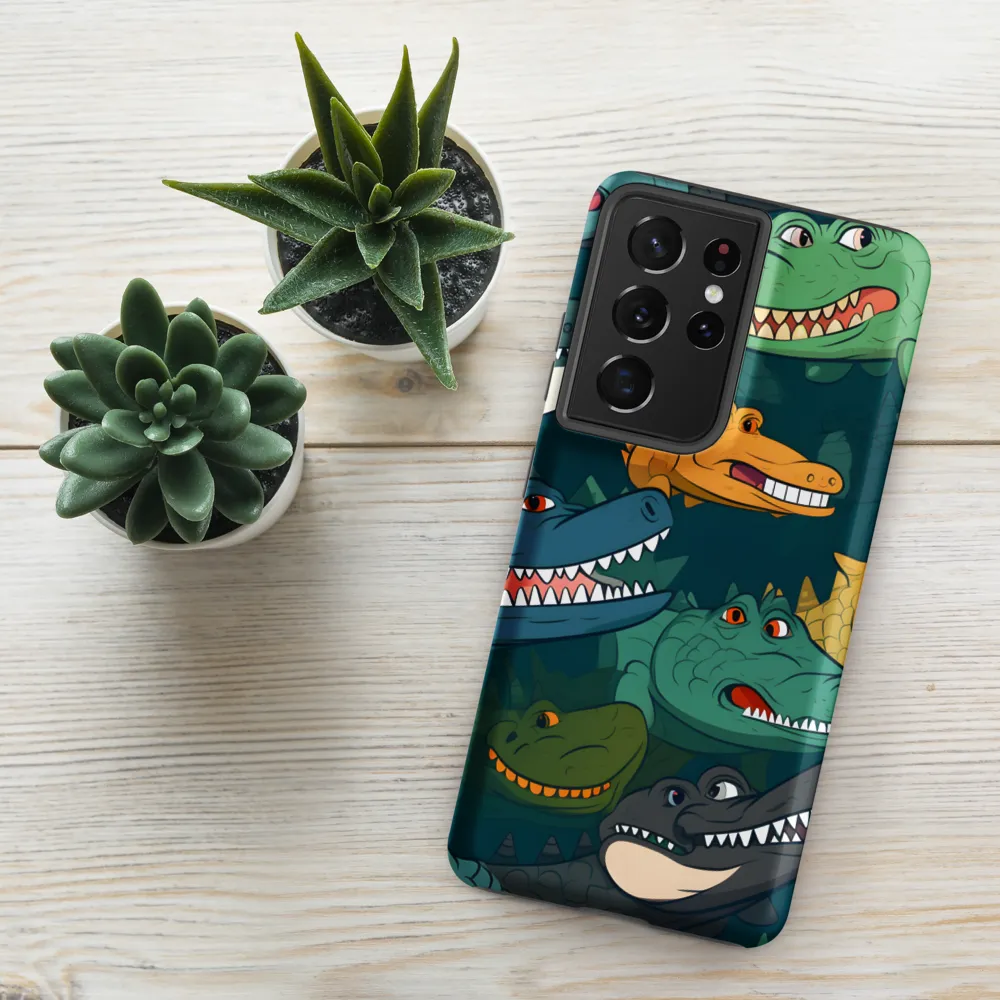 Cheerful Crocodilian Parade