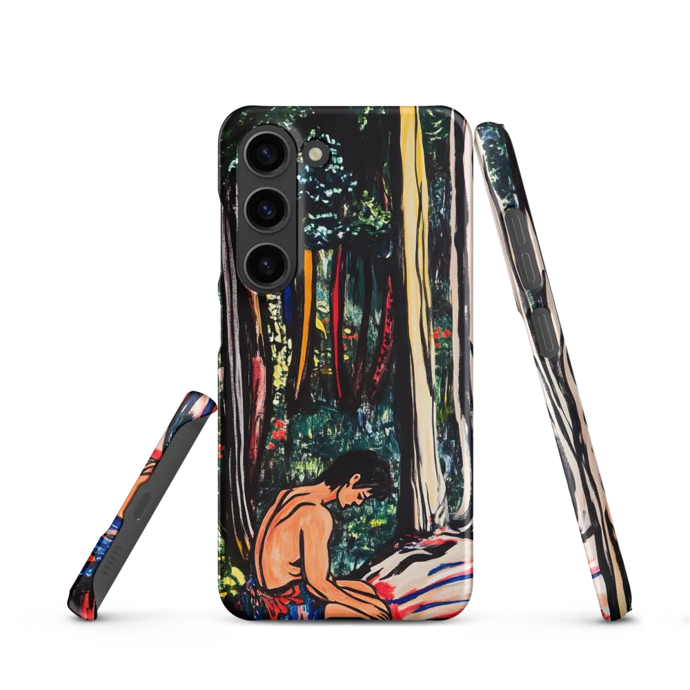 Contemplation in Nature | Phone Case |  S23 | Snap Case | Matte