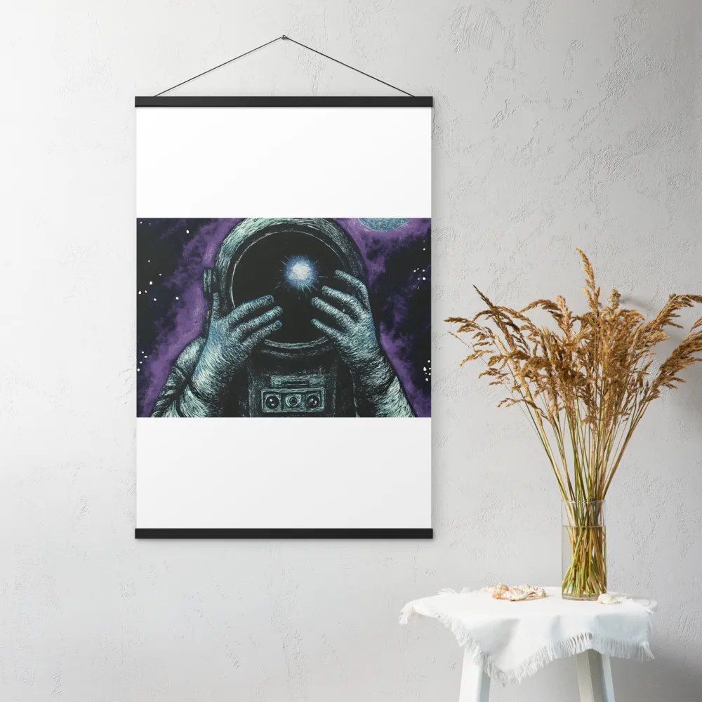 Beyond the Stars | Poster With Black Wood Hanger | 24″×36″