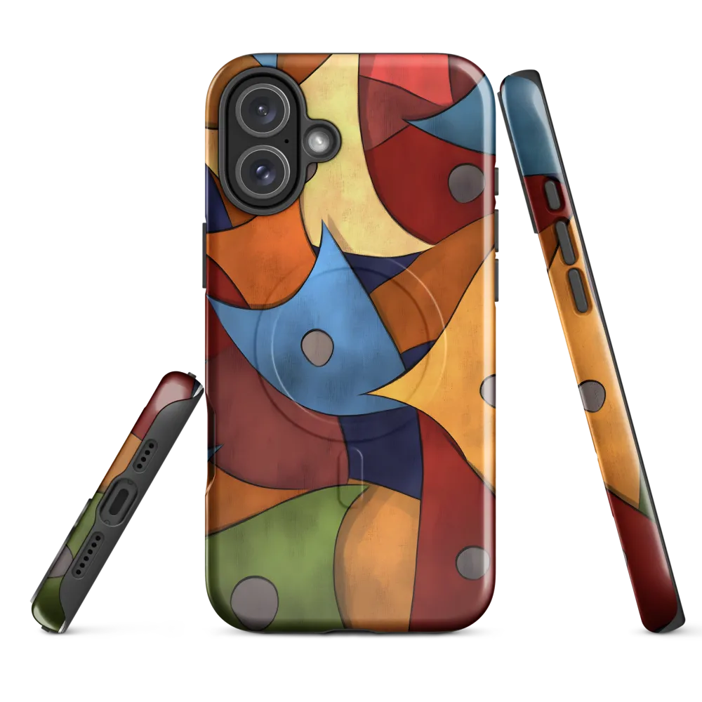 Vibrant Interplay of Shapes