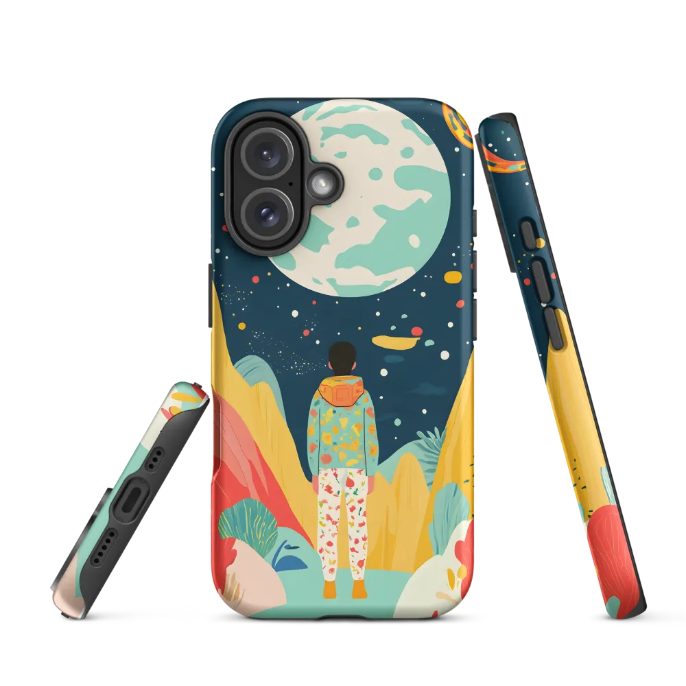 Dreamscapes Under Cosmic Light | Phone Case