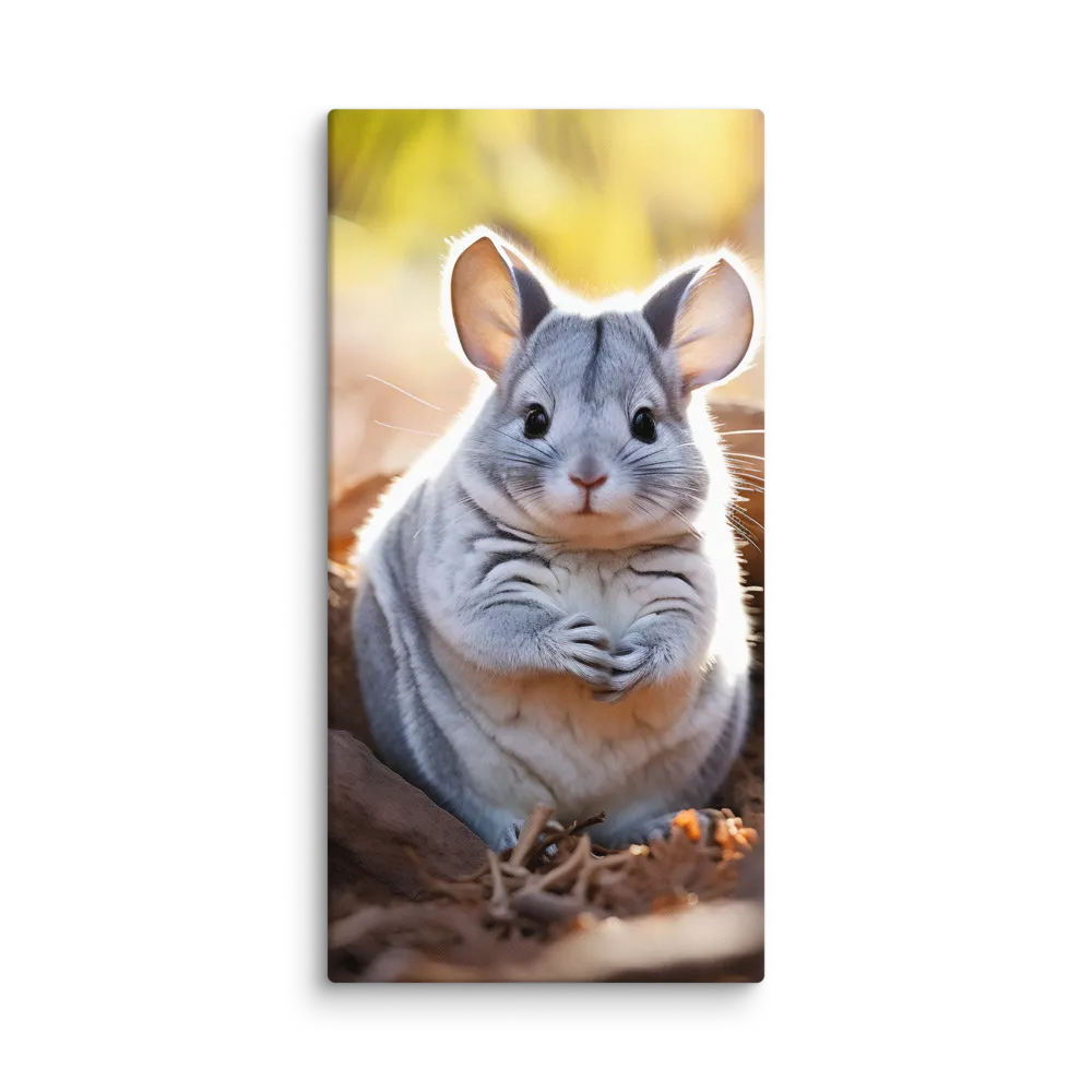 Gentle Whispers of Nature: The Chinchilla