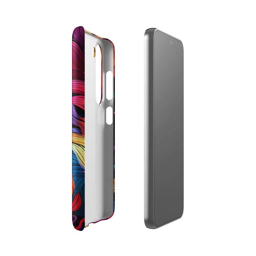 Floral Symphony | Phone Case |  S23 | Snap Case | Matte