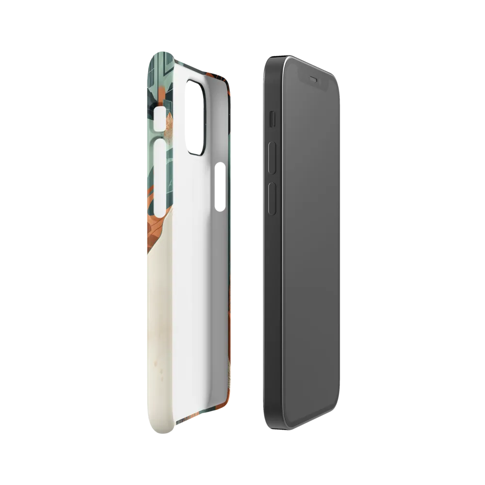 Harmony in Contemplation | Phone Case |  12 Mini | Snap Case | Matte